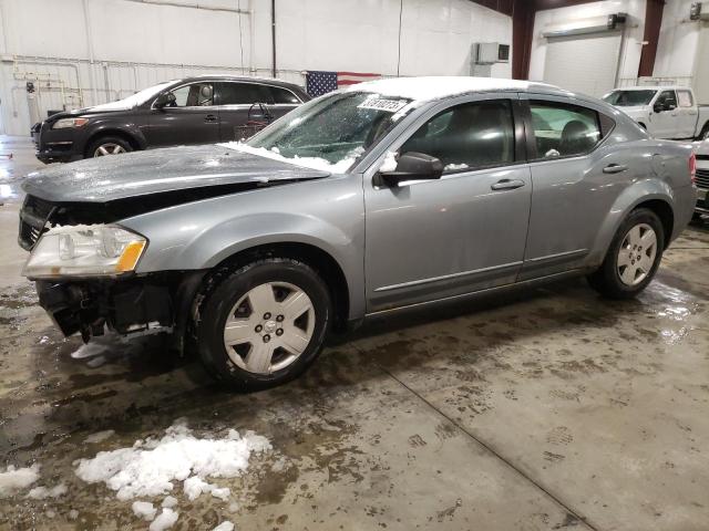 1B3CC4FB7AN193130 - 2010 DODGE AVENGER SX GRAY photo 1