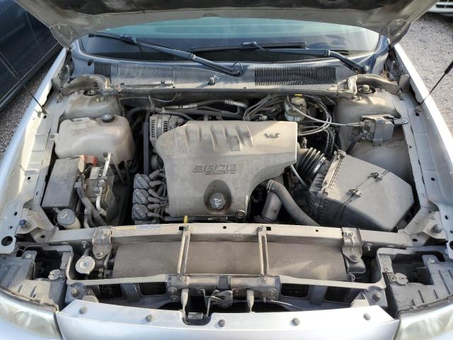 1G4HP52KX44142828 - 2004 BUICK LESABRE CUSTOM SILVER photo 11