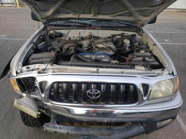 5TEGN92N81Z866253 - 2001 TOYOTA TACOMA DOUBLE CAB PRERUNNER SILVER photo 11