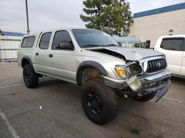 5TEGN92N81Z866253 - 2001 TOYOTA TACOMA DOUBLE CAB PRERUNNER SILVER photo 4