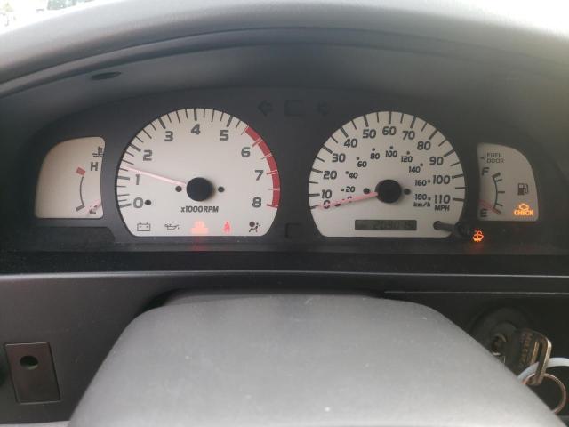 5TEGN92N81Z866253 - 2001 TOYOTA TACOMA DOUBLE CAB PRERUNNER SILVER photo 9