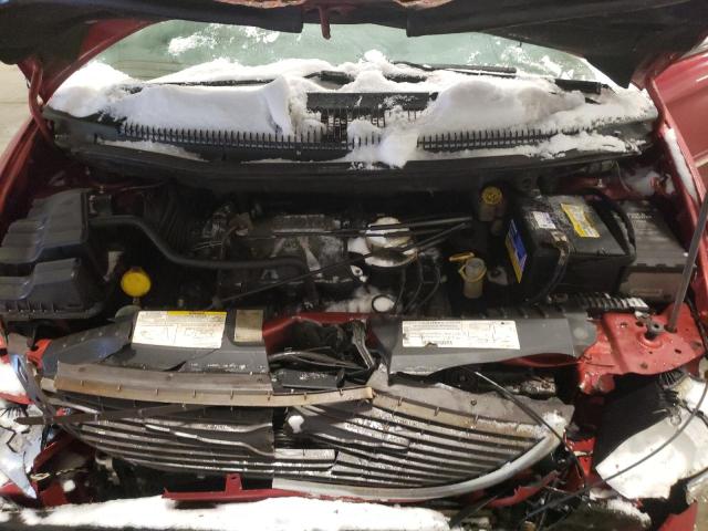 2C8GP54L21R399897 - 2001 CHRYSLER TOWN & COU LXI RED photo 12