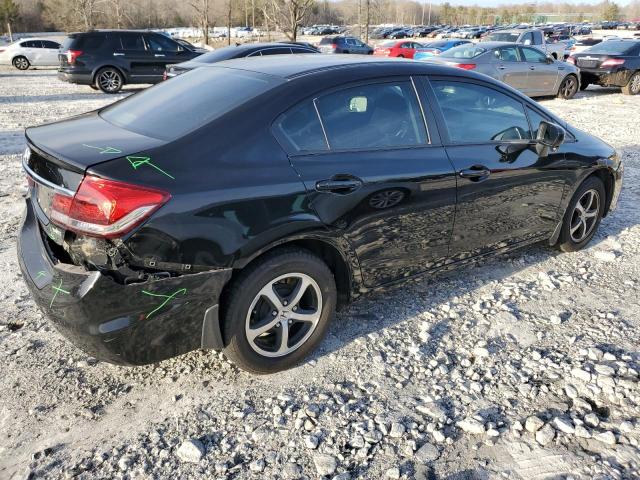 19XFB2F76FE013520 - 2015 HONDA CIVIC SE BLACK photo 3