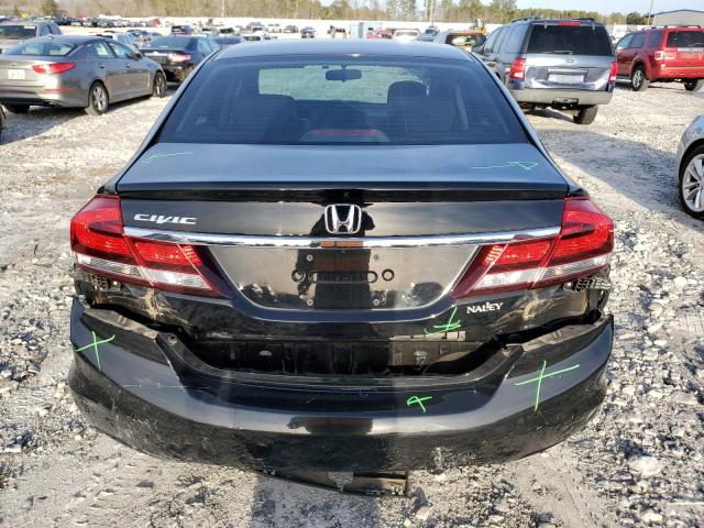 19XFB2F76FE013520 - 2015 HONDA CIVIC SE BLACK photo 6