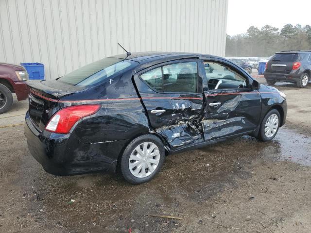 3N1CN7AP1HL893669 - 2017 NISSAN VERSA S BLACK photo 3