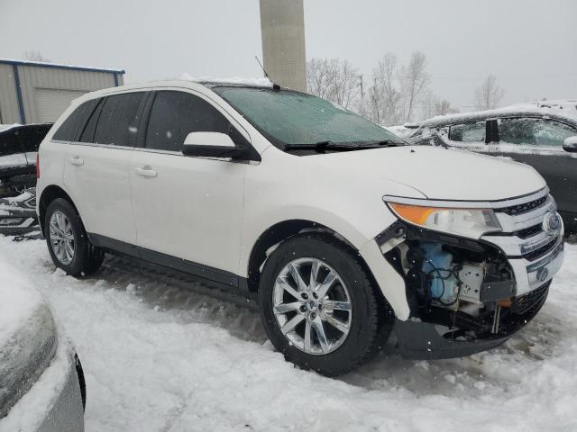 2FMDK4KC4BBB03137 - 2011 FORD EDGE LIMITED WHITE photo 4