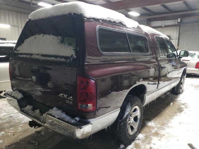 1D7HU18N25S191192 - 2005 DODGE RAM 1500 ST BURGUNDY photo 3