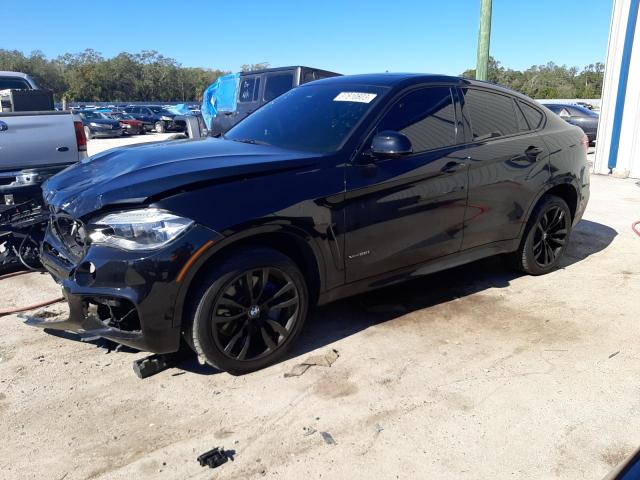 5UXKU6C54K0Z66909 - 2019 BMW X6 XDRIVE50I BLACK photo 1