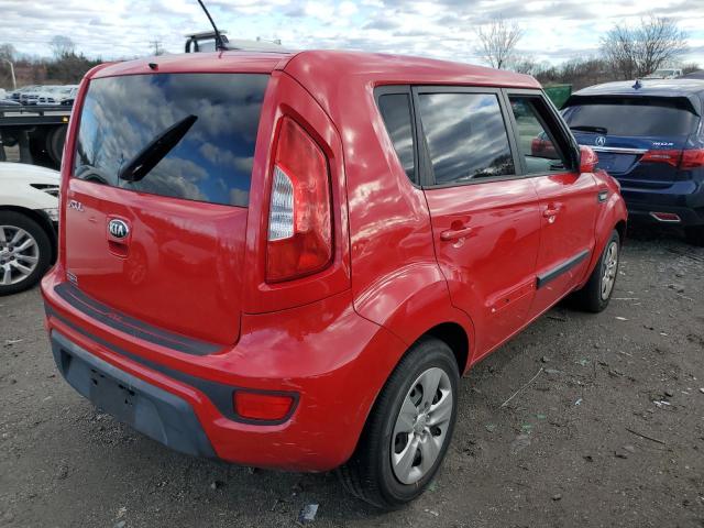 KNDJT2A59D7634549 - 2013 KIA SOUL RED photo 3