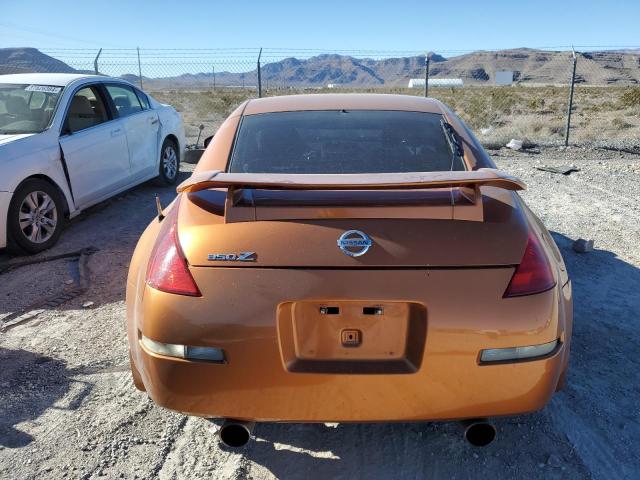 JN1AZ34E54M154187 - 2004 NISSAN 350Z COUPE ORANGE photo 6