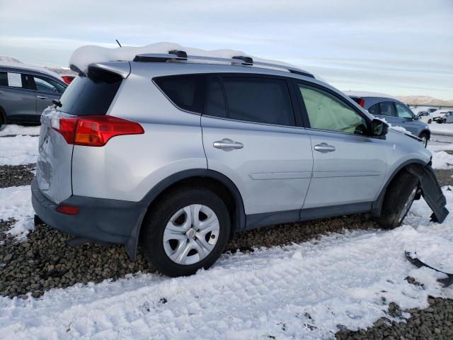 JTMBFREV5EJ001663 - 2014 TOYOTA RAV4 LE SILVER photo 3