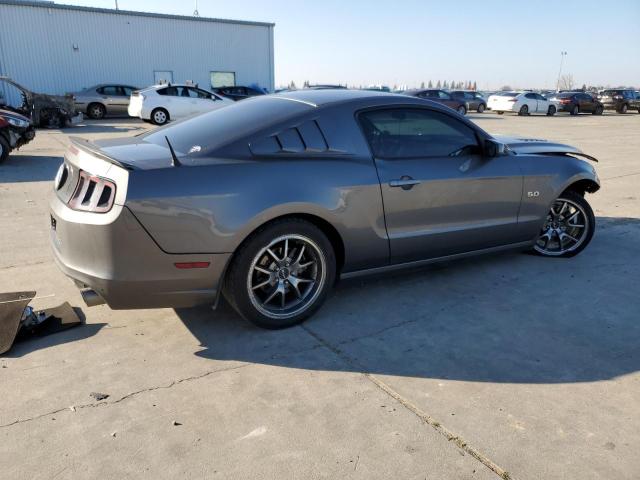 1ZVBP8CF4D5264685 - 2013 FORD MUSTANG GT GRAY photo 3