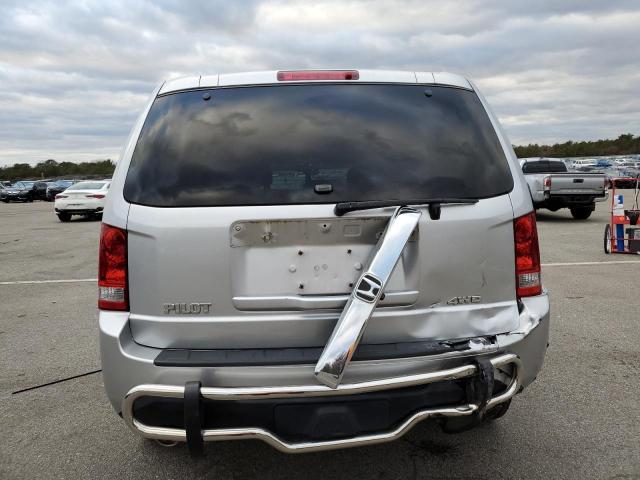 5FNYF4H5XDB030705 - 2013 HONDA PILOT EXL SILVER photo 6