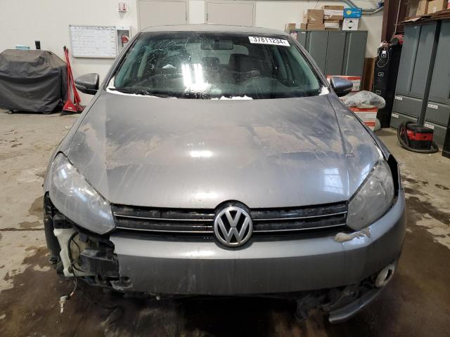 WVWDM9AJ2BW213694 - 2011 VOLKSWAGEN GOLF GRAY photo 5