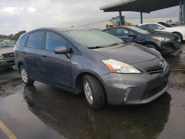 JTDZN3EU7E3308603 - 2014 TOYOTA PRIUS V GRAY photo 4