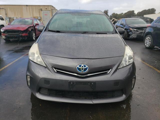 JTDZN3EU7E3308603 - 2014 TOYOTA PRIUS V GRAY photo 5