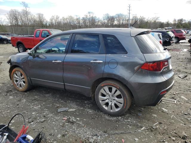 5J8TB2H24AA000556 - 2010 ACURA RDX GRAY photo 2