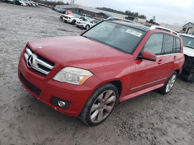 WDCGG8HB0AF464722 - 2010 MERCEDES-BENZ GLK 350 4MATIC RED photo 1