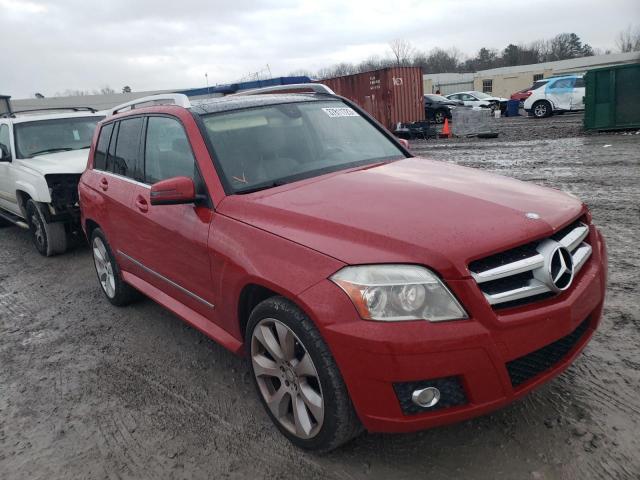 WDCGG8HB0AF464722 - 2010 MERCEDES-BENZ GLK 350 4MATIC RED photo 4