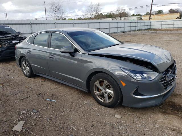 5NPEG4JA9MH115995 - 2021 HYUNDAI SONATA SE GRAY photo 4