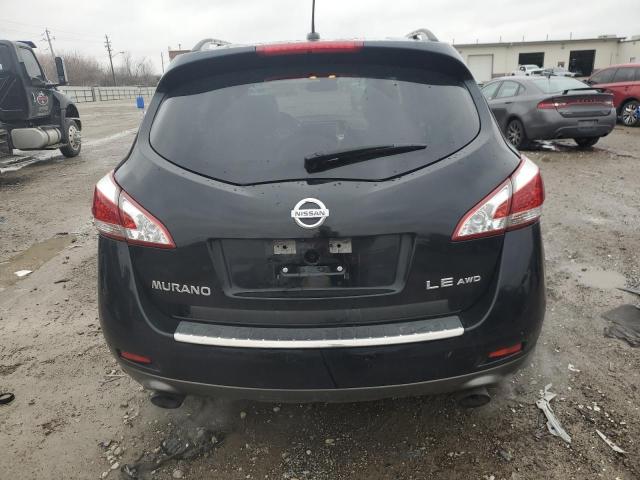 JN8AZ1MW7BW161870 - 2011 NISSAN MURANO S BLACK photo 6