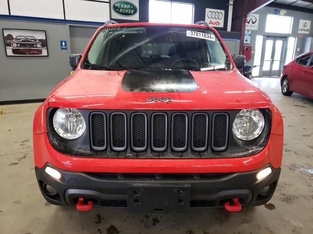 ZACCJBCT3FPC15547 - 2015 JEEP RENEGADE TRAILHAWK RED photo 5