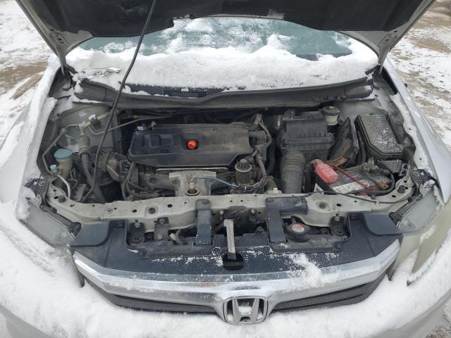 2HGFB2F52CH328542 - 2012 HONDA CIVIC LX SILVER photo 11