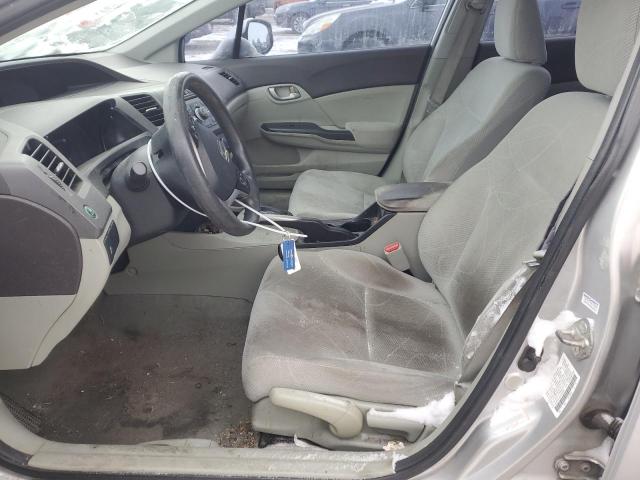 2HGFB2F52CH328542 - 2012 HONDA CIVIC LX SILVER photo 7