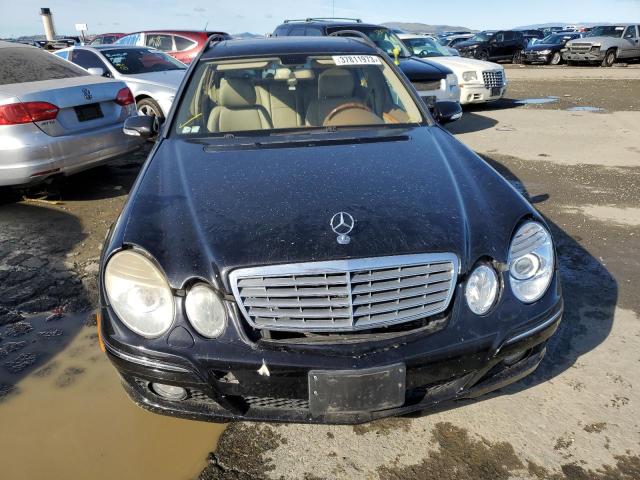 WDBUH87XX8B285526 - 2008 MERCEDES-BENZ E-CLASS 350 4MATIC WAGON BLACK photo 5