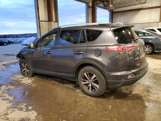 JTMRFREV2GD192894 - 2016 TOYOTA RAV4 XLE GRAY photo 2