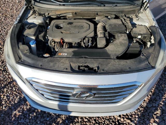 5NPE24AF8HH592191 - 2017 HYUNDAI SONATA SPO SE SILVER photo 11