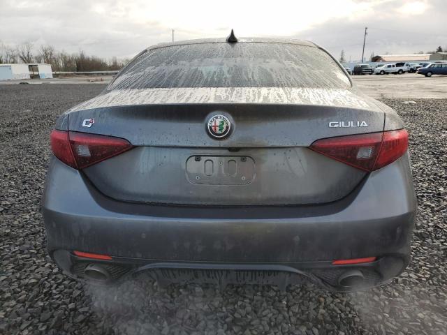 ZARFAEEN4H7556801 - 2017 ALFA ROMEO GIULIA TI Q4 GRAY photo 6