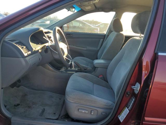 4T1BE32K74U362055 - 2004 TOYOTA CAMRY LE BURGUNDY photo 7