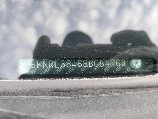 5FNRL38468B054763 - 2008 HONDA ODYSSEY EX SILVER photo 14