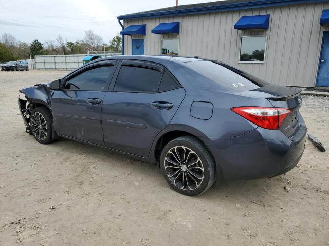 5YFBURHE8GP548491 - 2016 TOYOTA COROLLA L GRAY photo 2