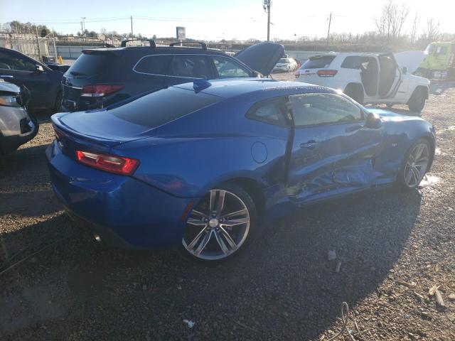 1G1FB1RS4H0168050 - 2017 CHEVROLET CAMARO LT BLUE photo 3