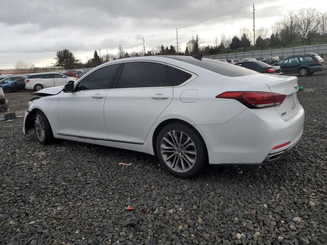 KMHGN4JE8FU063877 - 2015 HYUNDAI GENESIS 3.8L WHITE photo 2