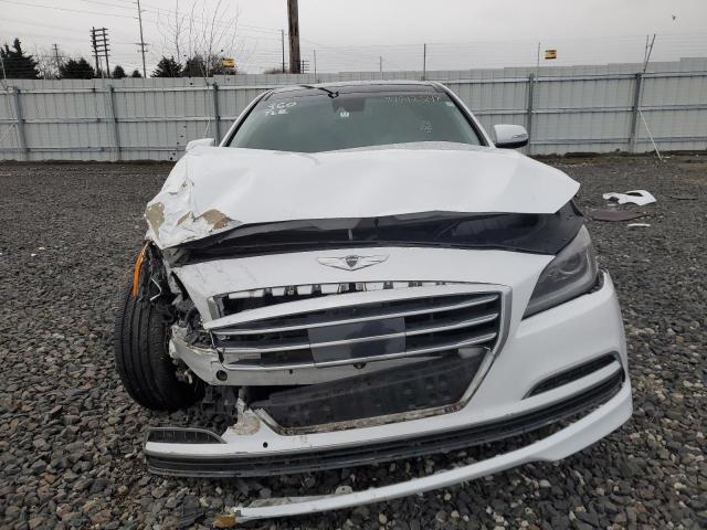 KMHGN4JE8FU063877 - 2015 HYUNDAI GENESIS 3.8L WHITE photo 5