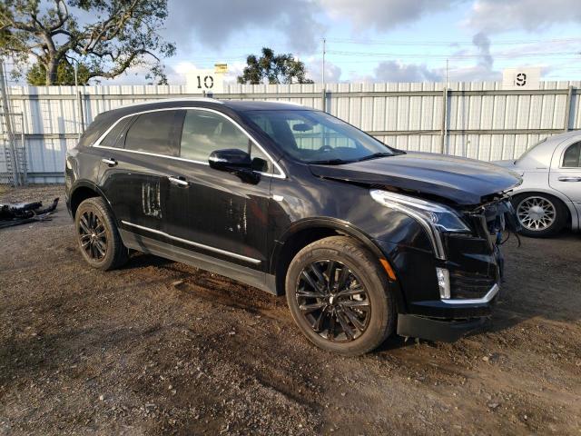 1GYKNAR42MZ179790 - 2021 CADILLAC XT5 LUXURY BLACK photo 4