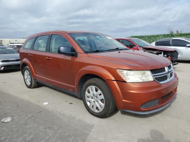 3C4PDCAB9ET235737 - 2014 DODGE JOURNEY SE ORANGE photo 4