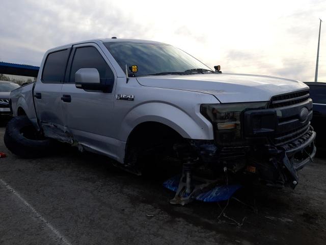 1FTEW1E58JKC85888 - 2018 FORD F150 SUPERCREW SILVER photo 4