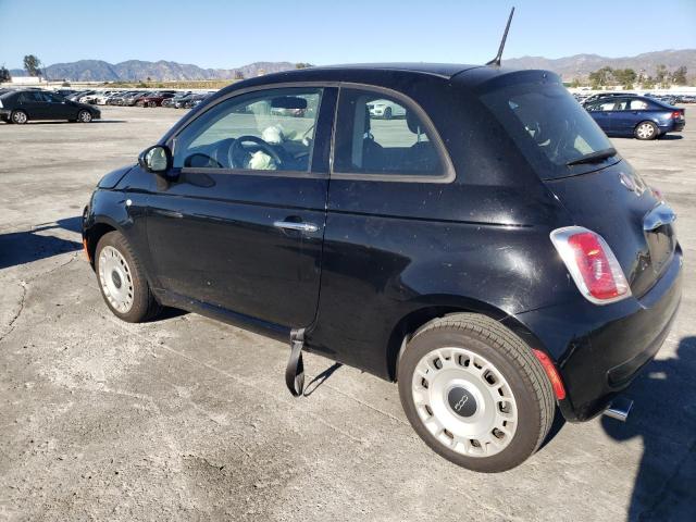 3C3CFFAR3ET294049 - 2014 FIAT 500 POP BLACK photo 2