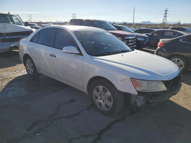 5NPET46C69H554911 - 2009 HYUNDAI SONATA GLS WHITE photo 4