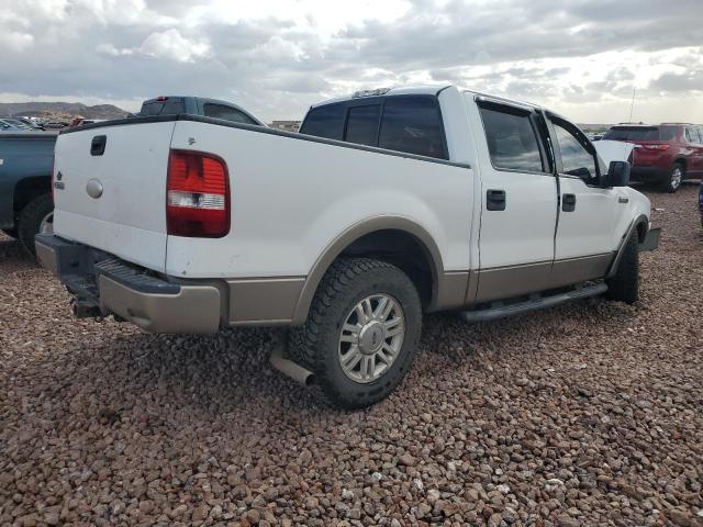 1FTPW12516FA26513 - 2006 FORD F150 SUPERCREW WHITE photo 3