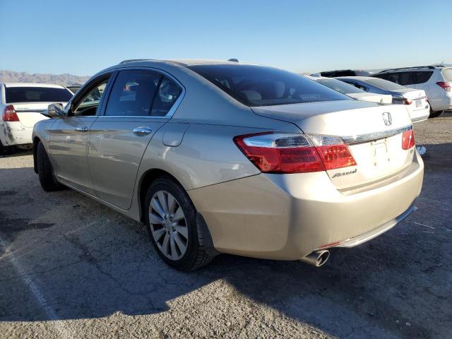 1HGCR3F88EA031162 - 2014 HONDA ACCORD EXL BEIGE photo 2