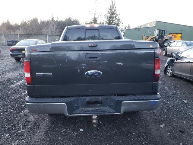 1FTRX14W56FA18216 - 2006 FORD F150 BLACK photo 6