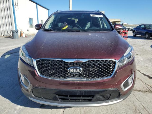 5XYPHDA56JG421094 - 2018 KIA SORENTO EX MAROON photo 5