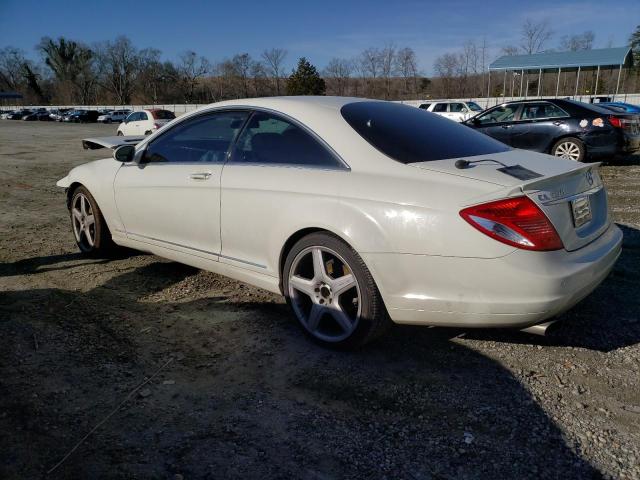 WDDEJ71X07A004051 - 2007 MERCEDES-BENZ CL 550 WHITE photo 2