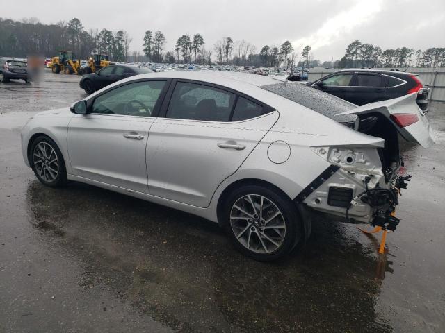 5NPD84LF3KH436350 - 2019 HYUNDAI ELANTRA SEL SILVER photo 2