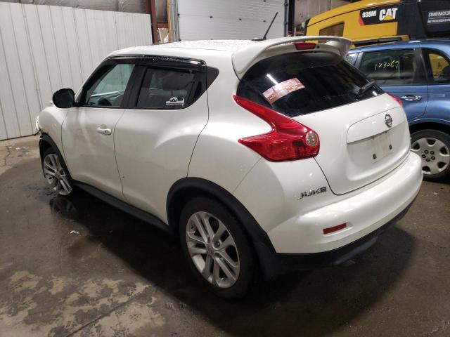 JN8AF5MV9DT213737 - 2013 NISSAN JUKE S WHITE photo 2